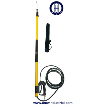 24ft Pressure Washer Telescoping Wand with Belt Strap Support